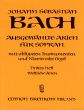 Bach Ausgewahlte Arien Vol.3 (Weltliche Arien) Sopran mit Obl.Instr.und Klavier[Orgel] (Eusebius Mandyczewski)