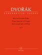 Dvorak Quartet No.1 D-major Op.23 fur Violin, Viola, Violoncello and Piano Score and Parts (edited by Robin Tait) (Barenreiter-Urtext)