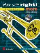 Veldkamp  Play 'em Right! More Playalong (Trombone[BC]) (Bk-Cd)