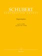 Schubert Impromptus Op. 90 D 899 - Op. post. 142 D 935 Piano (edited by Walther Dürr)