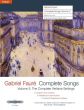 Faure Complete Songs Vol.3 (complete Verlaine settings) Medium/Low