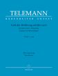 Telemann Gott der Hoffnung erfülle euch TVWV 1:634 Mixed Choir-String Orch. Vocal Score