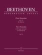 Beethoven 2 Sonatas for Pianoforte E major-G major Op. 14