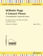 Popp 3 Concert Pieces Flute-Piano