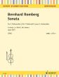 Romberg Sonata e-minor Op.38 No.1 3 Violoncellos (Score/Parts)