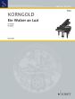 Korngold Ein Walzer an Luzi (1946) Piano solo