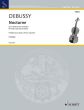 Debussy Nocturne Violin and Orchestra (piano red.) (completed and orchestrated after the sketches of Debussy by Robert Orledge)