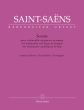 Saint-Saens Sonata D-major for Violoncello and Piano (incomplete) (edited by Denis Herlin) (Barenreiter-Urtext)