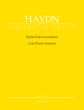 Haydn Late Piano Sonatas (edited by Bernhard Moosbauer and Holger M. Stüwe) (Barenreiter-Urtext)