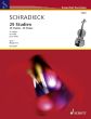 Schradieck 25 Studien Op.1 Violine (Benjamin Bergmann)