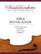Viola Recital Album Vol.4 5 Recital Pieces in First Position for Viola and Piano or Two Violas (Christoph Sassmannshaus - Melissa Lusk)