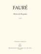 Faure Requiem Op.48 Soli-Choir-Orch. Choral Score (lat.) (version of 1900) (Barenreiter-Urtext)