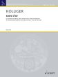 Holliger sons d'or (pour Aurèle) Bass Flute (doubling flute)-Oboe-Glass Harmonica-Viola and Violoncello Score