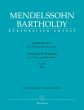 Mendelssohn Concerto e-minor Op.64 Violin and Orchestra Early version (piano red.) (edited by Larry R. Todd and Clive Brown) (Barenreiter-Urtext)