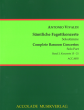 Vivaldi Samtliche Fagottkonzerte - Complete Bassoon Concertos Vol.3 (No.15-21) Urtext Fagott Solo Stimme - Bassoon Solo Part Trevor Cramer/Bodo Koenigsbeck