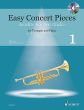 Easy Concert Pieces Vol.1 (22 Pieces from 5 Centuries) Trumpet-Piano (Bk-Cd) (edited by Kristin Thielemann)