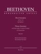 Beethoven 3 Sonatas WoO 47 "Kurfürsten Sonatas" Piano solo (edited by Jonathan Del Mar) (Barenreiter-Urtext)