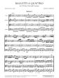 Albinoni Balletti a Quattro for 2 Violins, Viola and Continuo Set of Parts (edited by Simone Laghi)