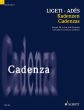 Ades Cadenzas to Concerto for violin and orchestra by György Ligeti Violin solo