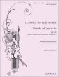 Beethoven Rondo a capriccio „Die Wut über den verlorenen Groschen“ (String Quartet Score/Parts)