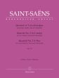 Saint-Saens Quartet No.2 G-major Op.153 2 Violins-Viola-Violoncello (Parts) (edited by Fabien Guilloux)