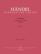Handel Te Deum B-dur HWV 281 (Cannons) STTTB-Orchester (Partitur) (Graydon Beeks)