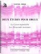 Rogg 2 Etudes pour Orgue