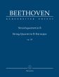 Beethoven String Quartet in B-flat major Op. 130 Study Score (Jonathan Del Mar)