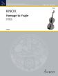 Knox Homage to Ysaye for viola solo