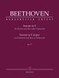 Beethoven Sonata F-major Op. 17 for Pianoforte and Horn or Violoncello (edited by Jonathan Del Mar)