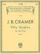 Cramer 50 Selected Studies Piano (von Bulow) (Advanced Level)