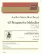 Barret 40 Progressive Melodies Vol.2 No.9-16) for 2 Oboes/English Horn/Bassoon Score/Parts (arranged by Ken Watson) (from the Complete Method for the Oboe)