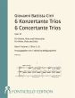 Cirri 6 Konzertante Trios Op.18 Band 1 (No. 1 - 3) Violine-Viola und Violoncello (Part./Stimmen) (Wolfgang Birtel)
