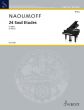 Naoumoff 24 Soul Etudes Piano solo