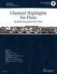 Classical Highlights for Flute and Piano (Book with Online Material) (Online Material Includes: Playalong (MP3) and Piano Accompaniment (DPF)) (Intermediate - Edited by Kate Mitchell)