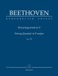 Beethoven String Quartet F-major Op. 135 Study Score (Jonathan Del Mar)