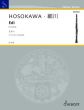 Hosokawa Edi for Clarinet solo