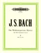 Bach Wohltemperiertes Klavier Vol. 2 BWV 870 - 893
