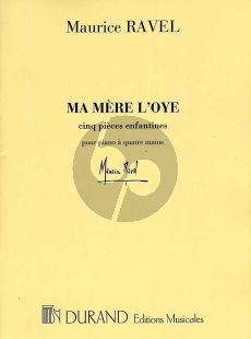 Ravel Ma Mere L'Oye Piano 4 mains (5 Pieces Enfantines)