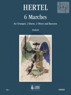6 Marches (Trumpet- 2 Horns- 2 Oboes-Bassoon)