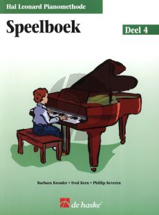 Piano Methode Vol.4 Speelboek (Alleen het Boek) (Barbara Kreader - Fred Kern - Phillip Keveren)