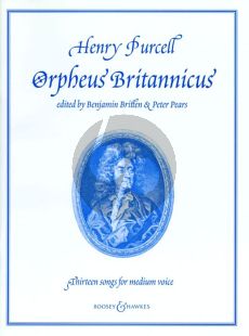 Purcell 13 Songs from Orpheus Britannicus Medium Voice-Piano