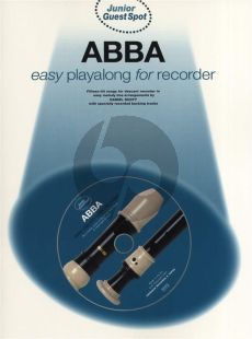 Abba - Junior Guest Spot Playalong (15 Hit Songs) Descant Recorder (Book-CD) (easy)