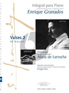 Granados Complete Works Vol.16 Valses 2 Piano (Alicia de Larrocha)