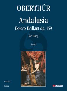Oberthur Andalusia. Bolero Brillant Op.159 Harp (Anna Pasetti)