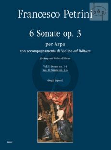 6 Sonatas Op.3 Vol.2 Harp with Violin ad lib.