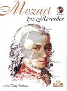 Mozart for Recorder (Bk-Cd) (arr. Terry Cathrine)