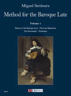 Serdoura (Yisrael) Method for the Baroque Lute A Practical Guide for Beginning and Advanced Lutenists (2 Books)