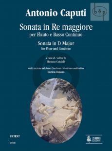 Sonata D-major Flute and Bc