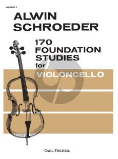 Schroeder 170 Foundation Studies for Cello Vol.2 (No.81 - 137) (edited by Richard Hughey)